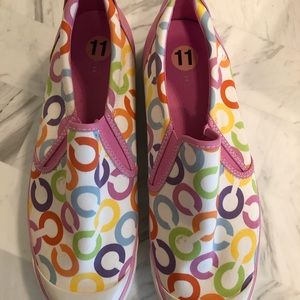 Brand new COACH deck shoes
